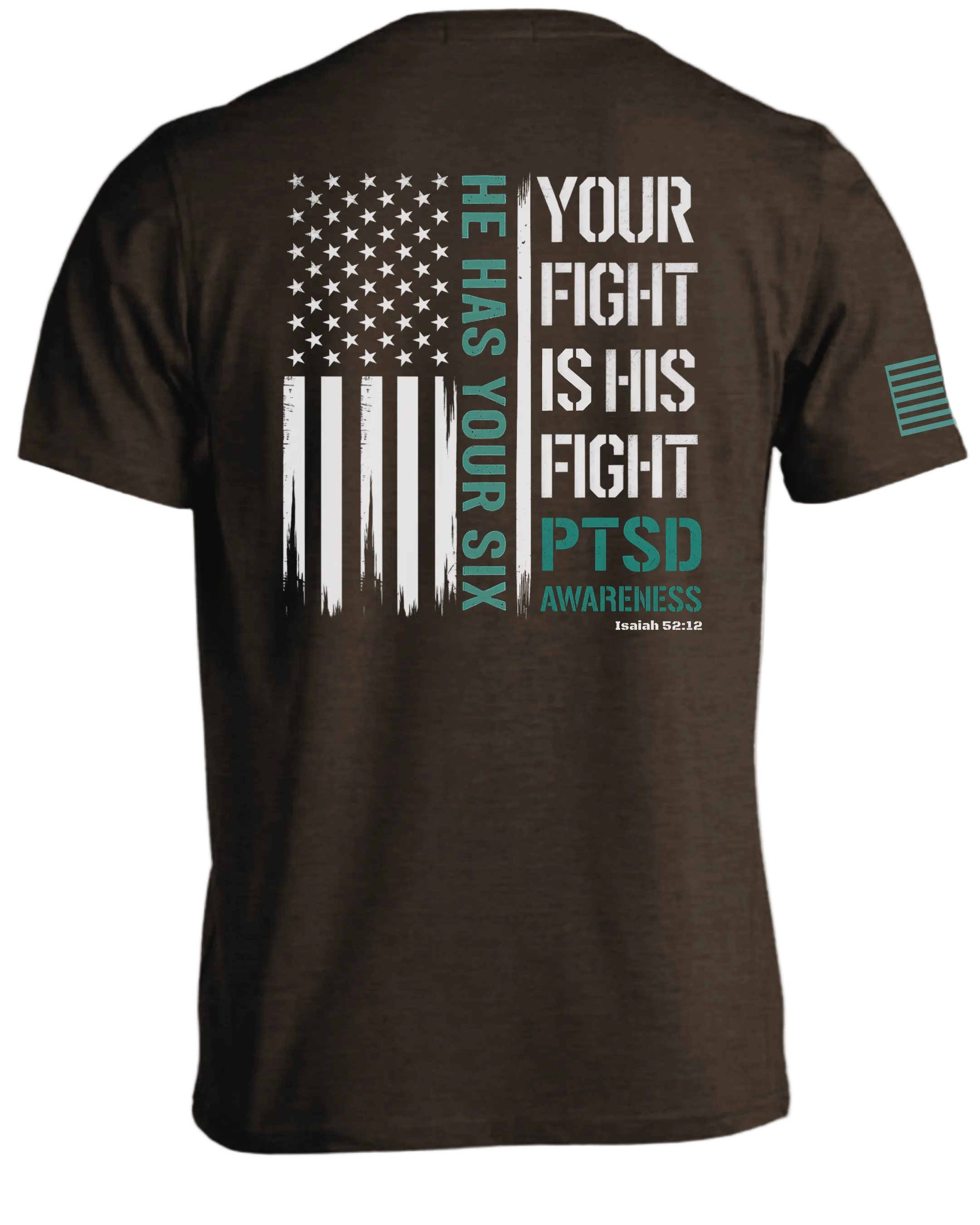 Votre combat est son combat - T-shirt de sensibilisation au TSPT