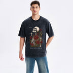 Death Could Not Hold Him Christian Washed T-Shirt