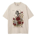 Death Could Not Hold Him Christian Washed T-Shirt