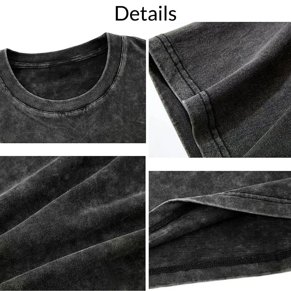 Joshua 01 Christian Washed T-Shirt