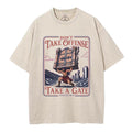 Don't Take Offense Take A Gate Christian Washed T-Shirt