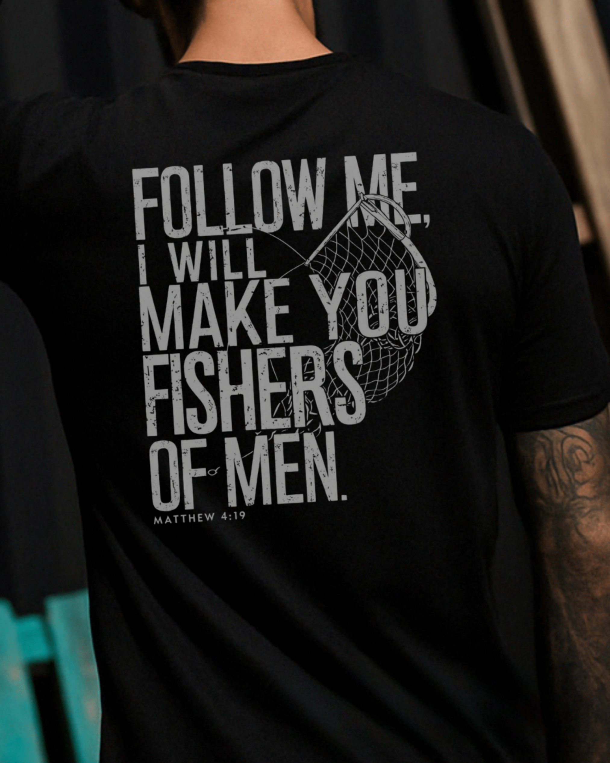 T-shirt Suivez-moi, pêcheurs d'hommes