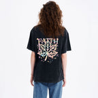 Faith Forward Christian Washed T-Shirt