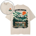 Faith Moves Mountian Christian Washed T-Shirt