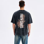 Faith Saves Christian Washed T-Shirt