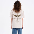 Fear No Evil For You Are With Me Christian Washed T-Shirt