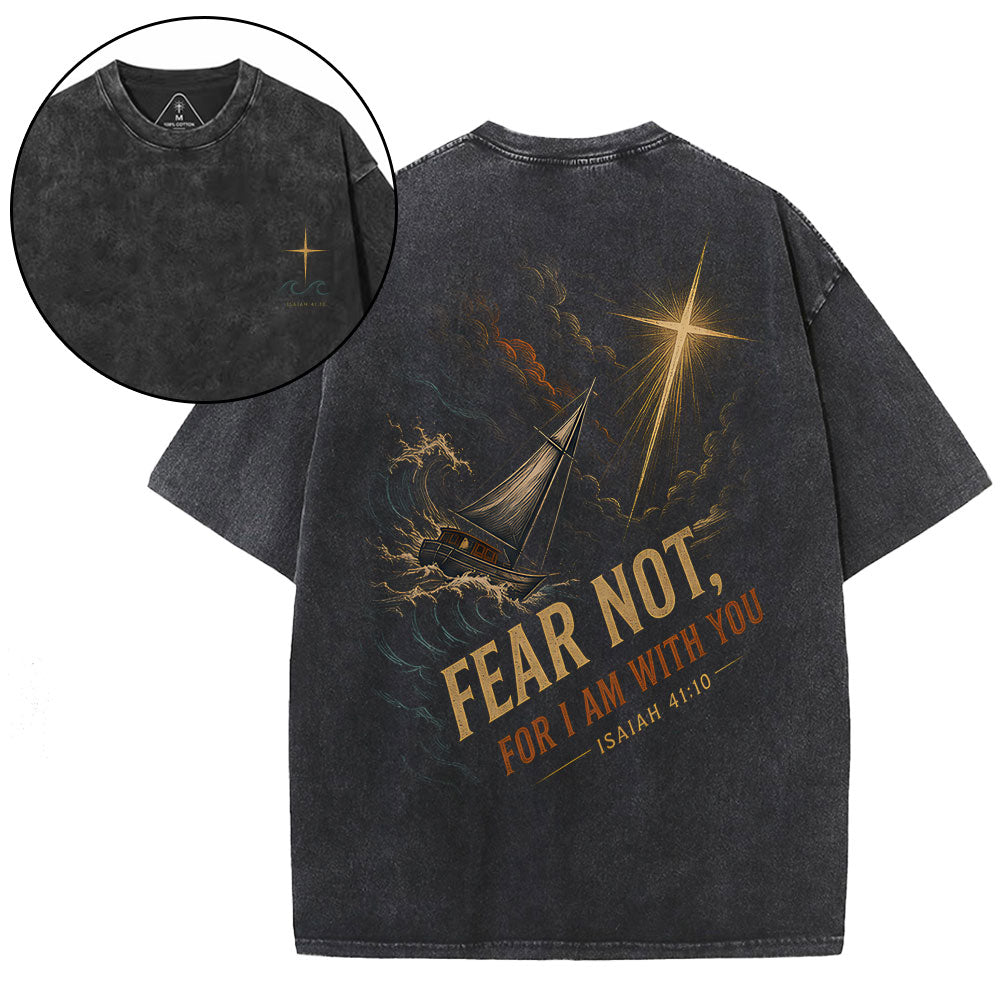 Fear Not Christian Washed T-Shirt