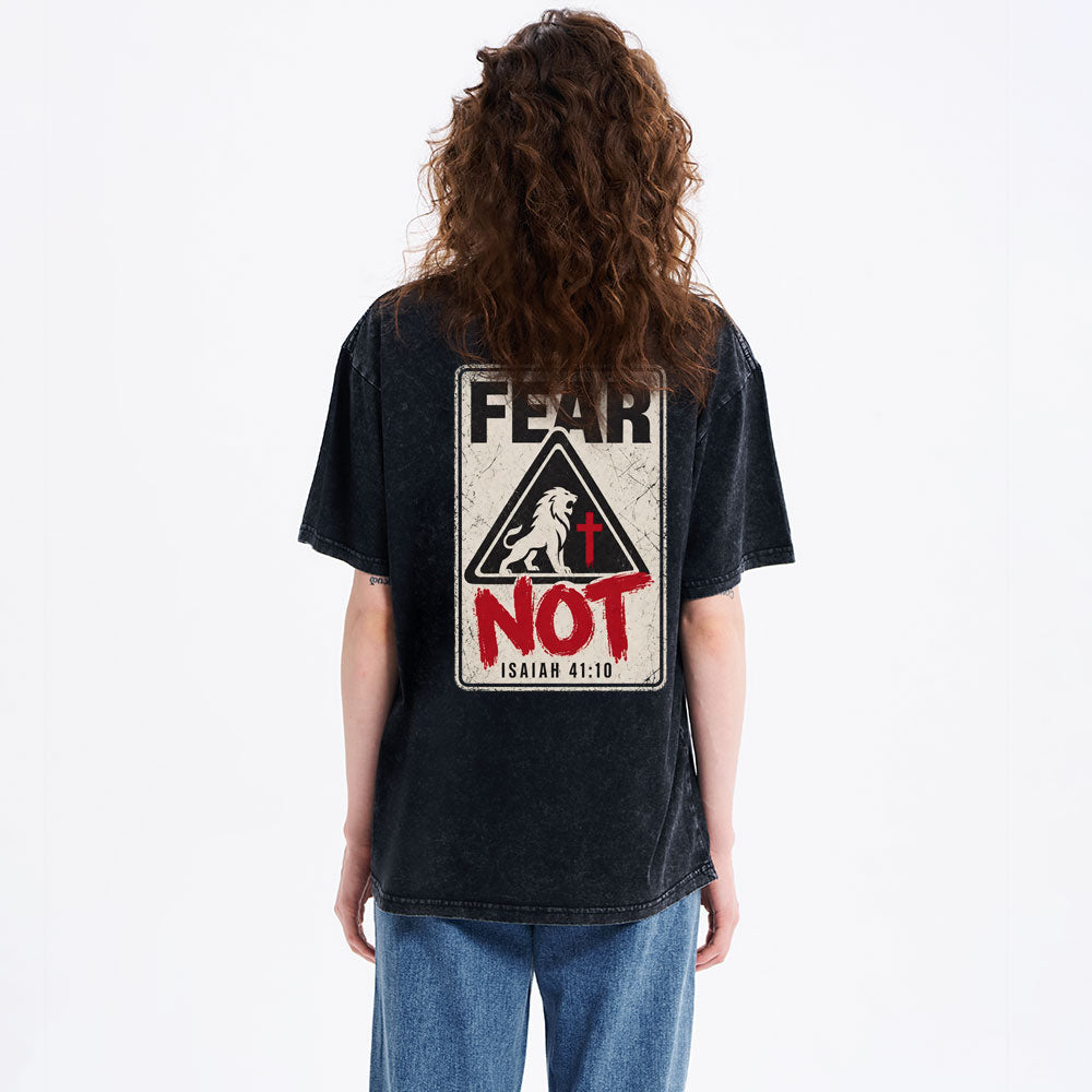Fear Not Christian Washed T-Shirt