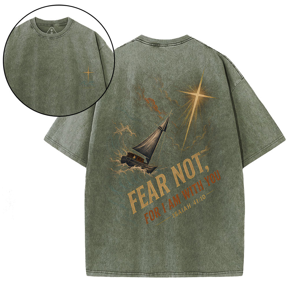 Fear Not Christian Washed T-Shirt