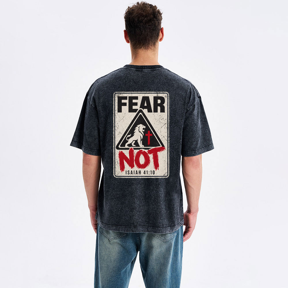 Fear Not Christian Washed T-Shirt