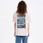 Follow Me Fishers Of Men Christian Washed T-Shirt