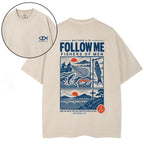 Follow Me Fishers Of Men Christian Washed T-Shirt