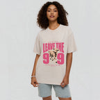 Found By Grace Leave The 99 Christian Washed T-Shirt