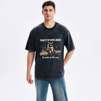 Take It Up With Jesus He Made Me This Way Christian Washed T-Shirt