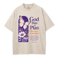 God Has A Plan You Have A Purpose Christian Washed T-Shirt