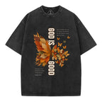 God Is Good Christian Washed T-Shirt