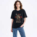 God wills it Christian Washed T-Shirt