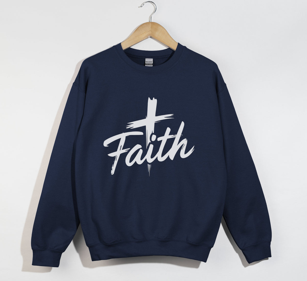Faith Cross -  Sweatshirt