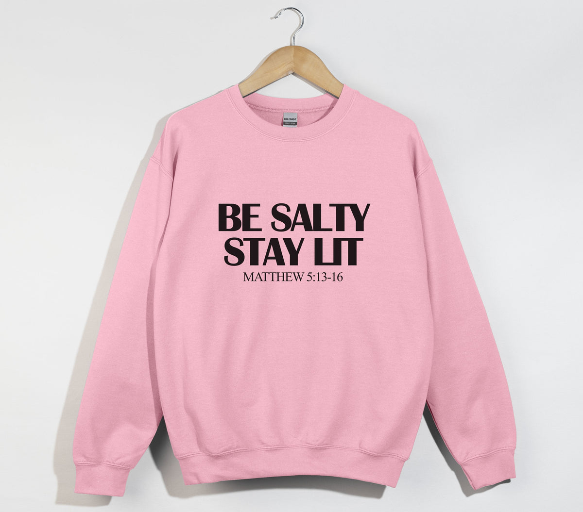 Be Salty Stay Lit  - Matthew 5:13-16 Light and Dark Style