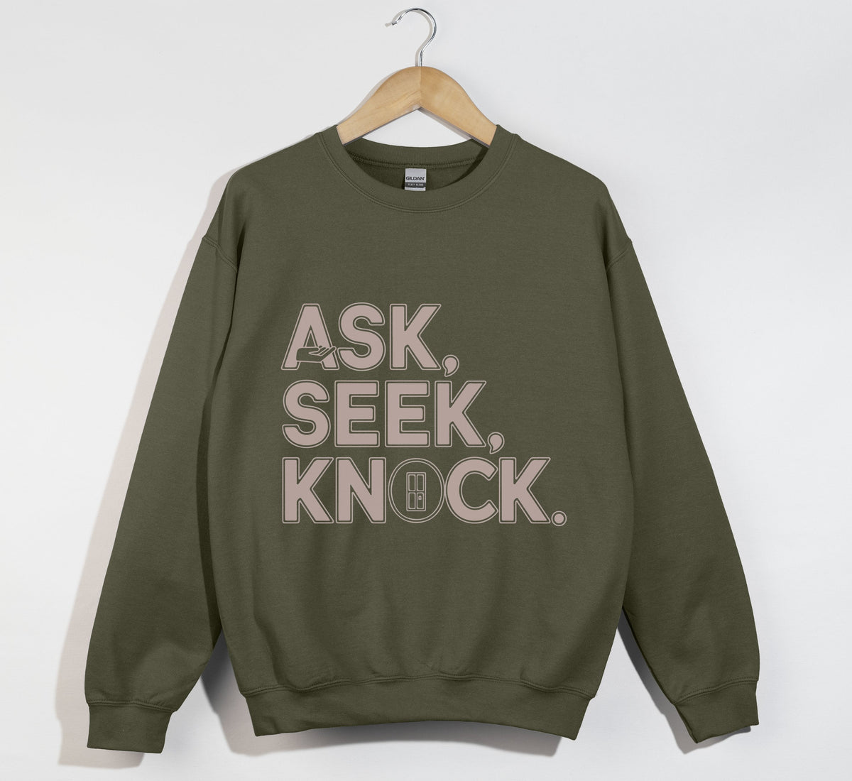 Ask Seek Knock - Sweatshirt
