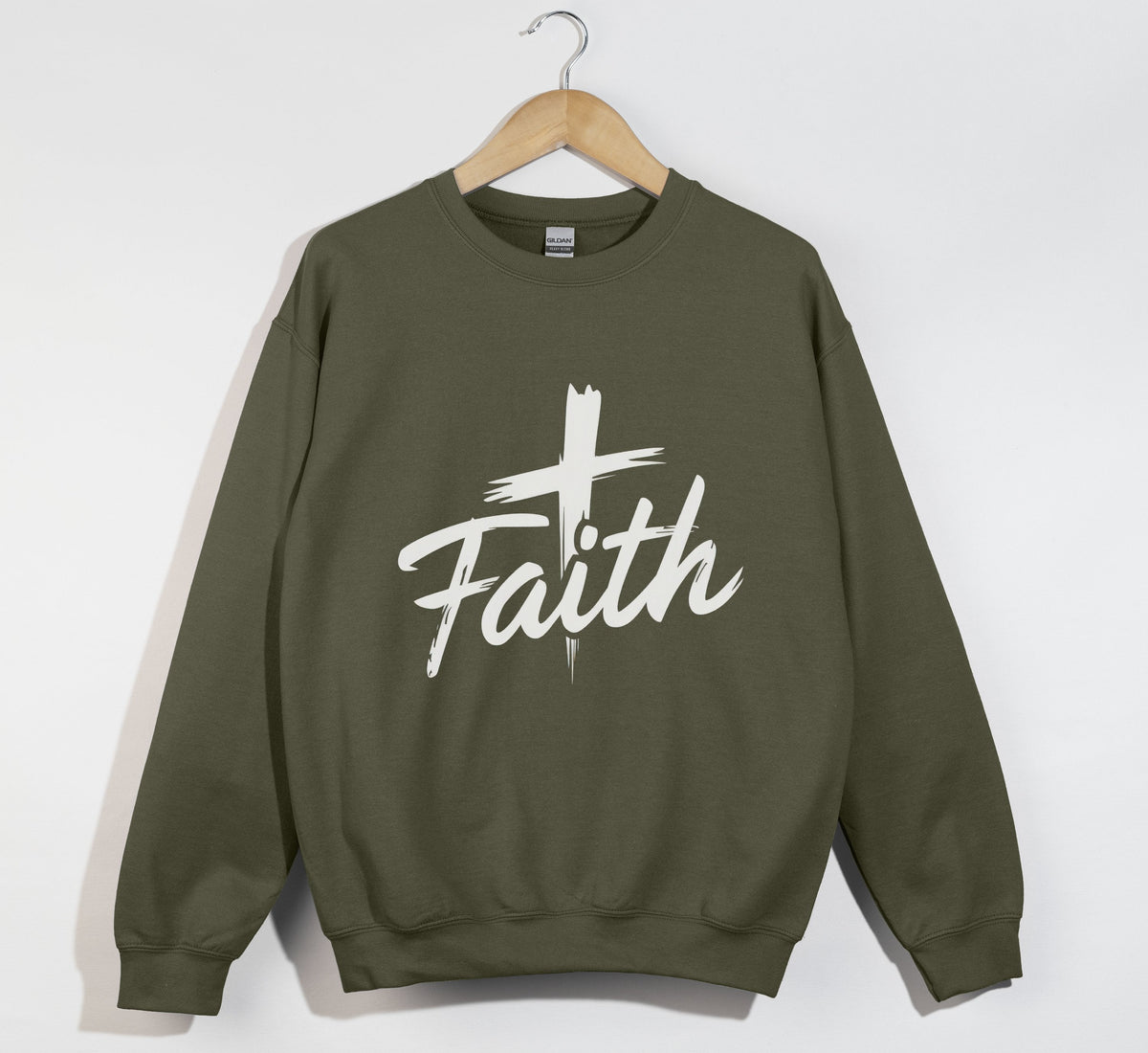 Faith Cross -  Sweatshirt