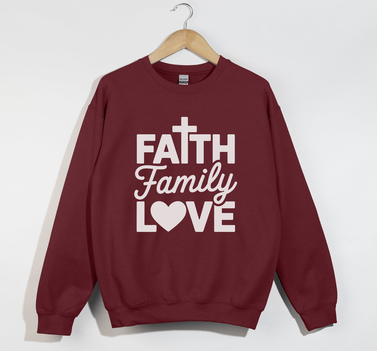 Faith Family Love - Sweatshirt