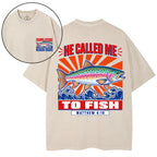 He Called Me To Fish Christian Washed T-Shirt