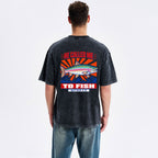 He Called Me To Fish Christian Washed T-Shirt
