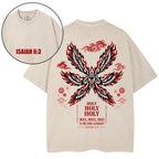Holy Holy Holy Is Lord Almighty Christian Washed T-Shirt