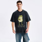 I'm A Project That Keeps Jesus Busy Christian Washed T-Shirt