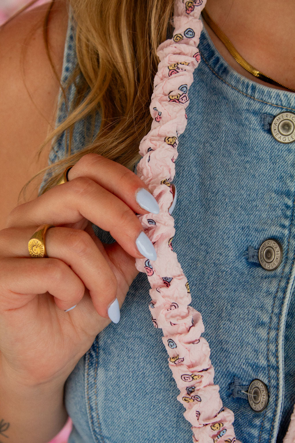 Cordon porte-badge smiley