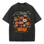 In The Waiting God Is Working Thankful Christian Washed T-Shirt