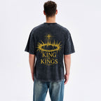 King Of Kings Christian Washed T-Shirt