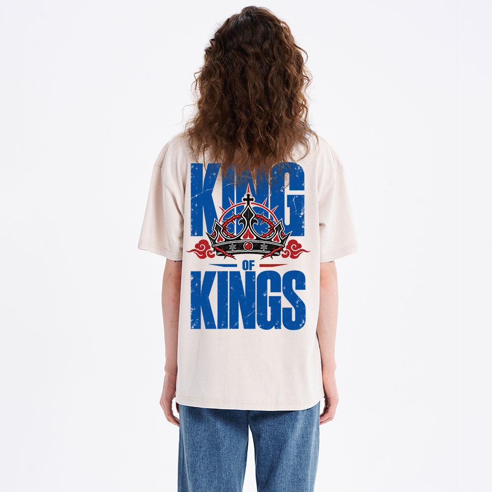 King Of Kings Christian Washed T-Shirt