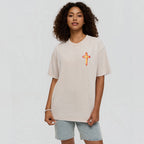 Let Us Give Thanks Christian Washed T-Shirt