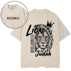 Lion Of Judah Christian Washed T-Shirt