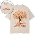 Make A Joyful Noise Christian Washed T-Shirt