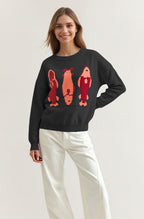 Women’s Fish Graphic Knit Sweater