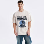 Rise On Wings Christian Washed T-Shirt