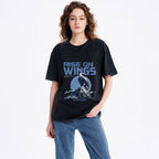 Rise On Wings Christian Washed T-Shirt