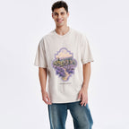 Rooted In Him Christian Washed T-Shirt