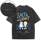 Salt And Light Christian Washed T-Shirt