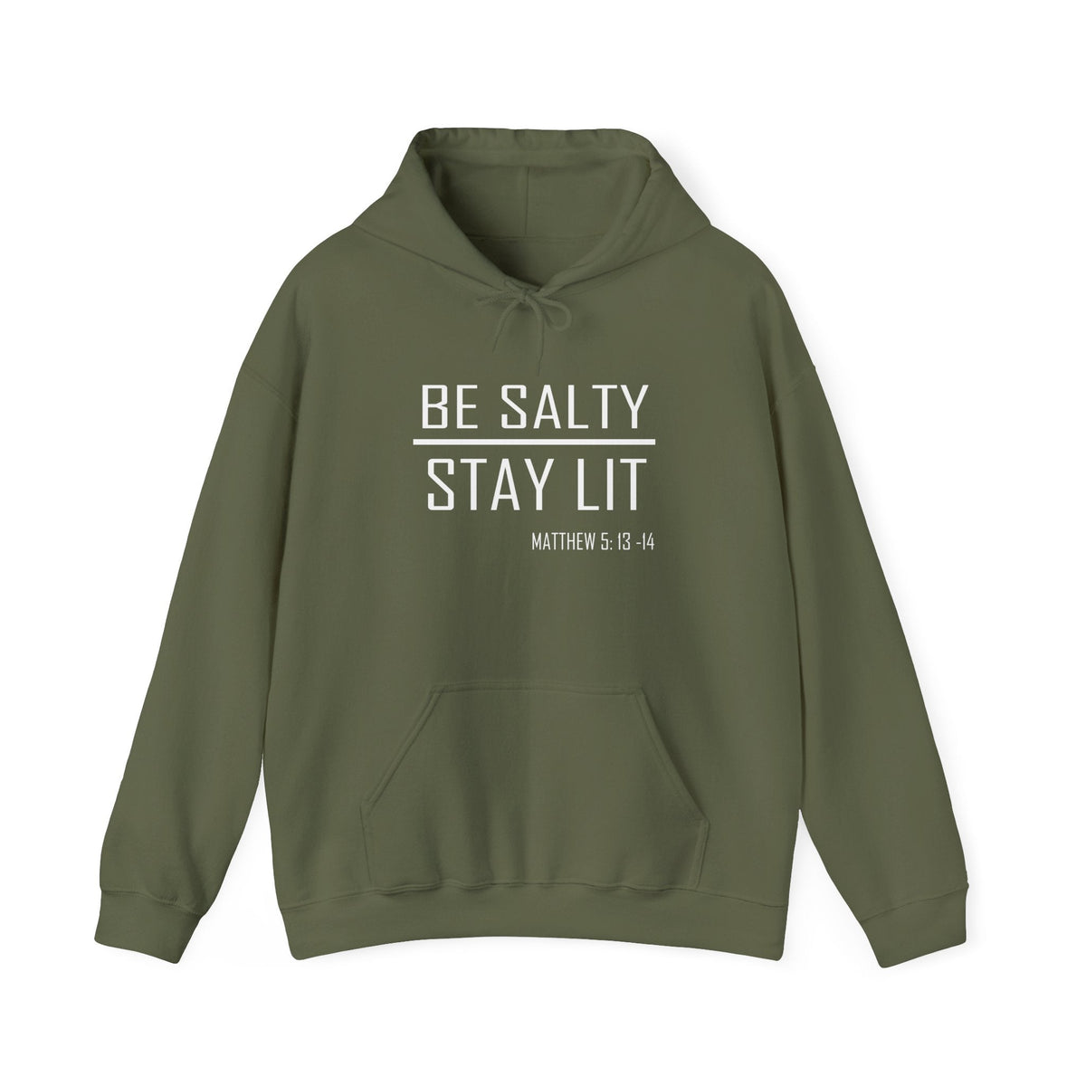 Be Salty - Stay Lit Trendy Unisex Hoodie