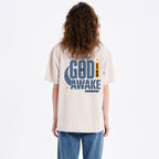 Sleep In Peace God Is Awake Christian Washed T-Shirt