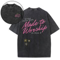 So Will I Christian Washed T-Shirt