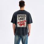 Speed Limit In God's Time Christian Washed T-Shirt
