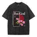 There Was No Way But God Made A Way Christian Washed T-Shirt