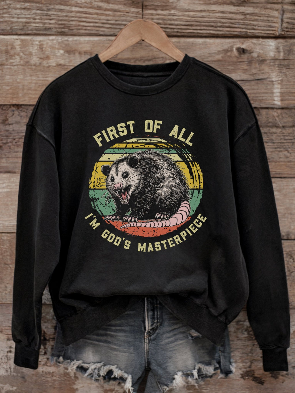 First Of All, I'm God's Masterpiece - Sweatshirt