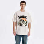 Walk By Faith Christian Washed T-Shirt
