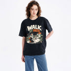 Walk By Faith Christian Washed T-Shirt